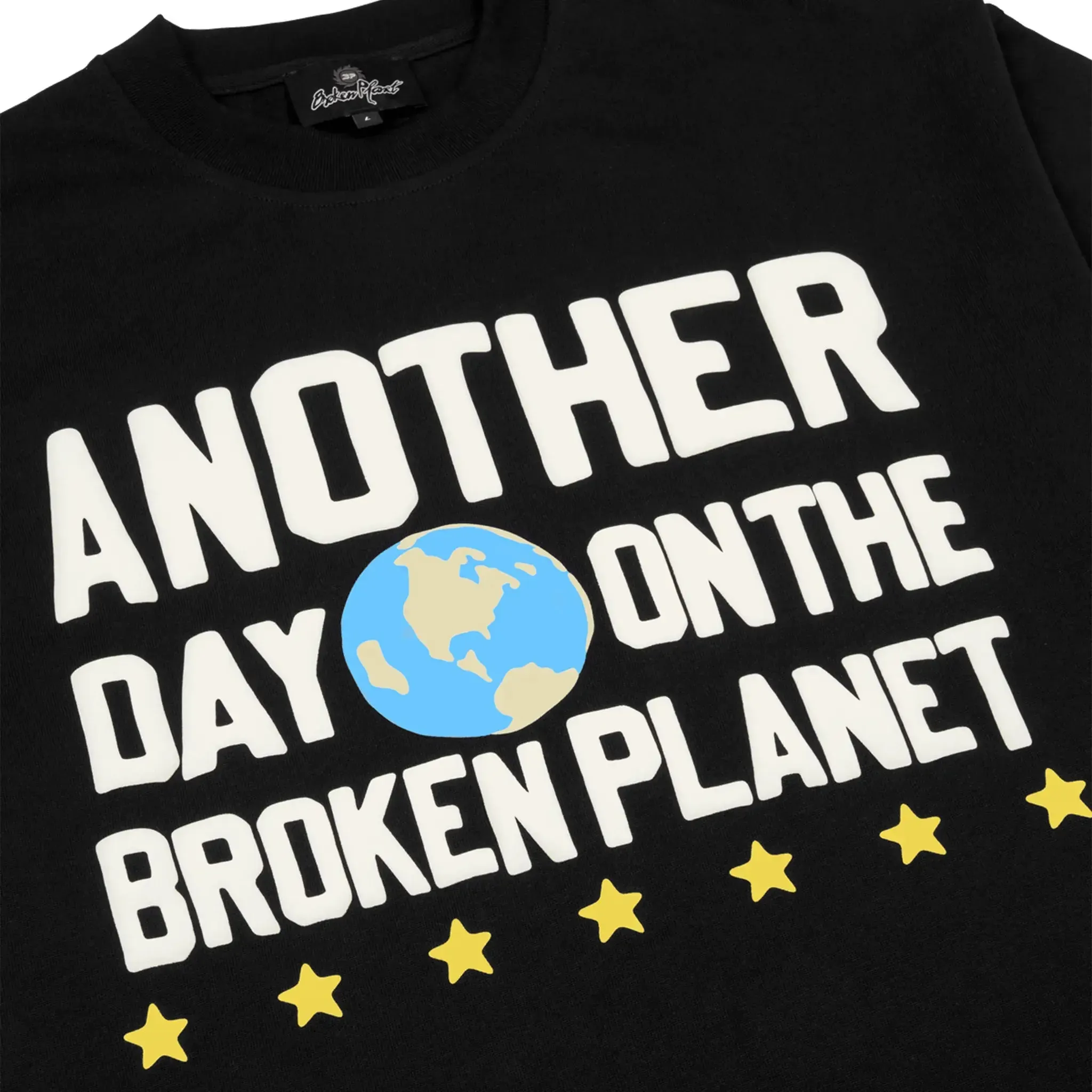 Broken Planet Another Day Midnight Black T Shirt