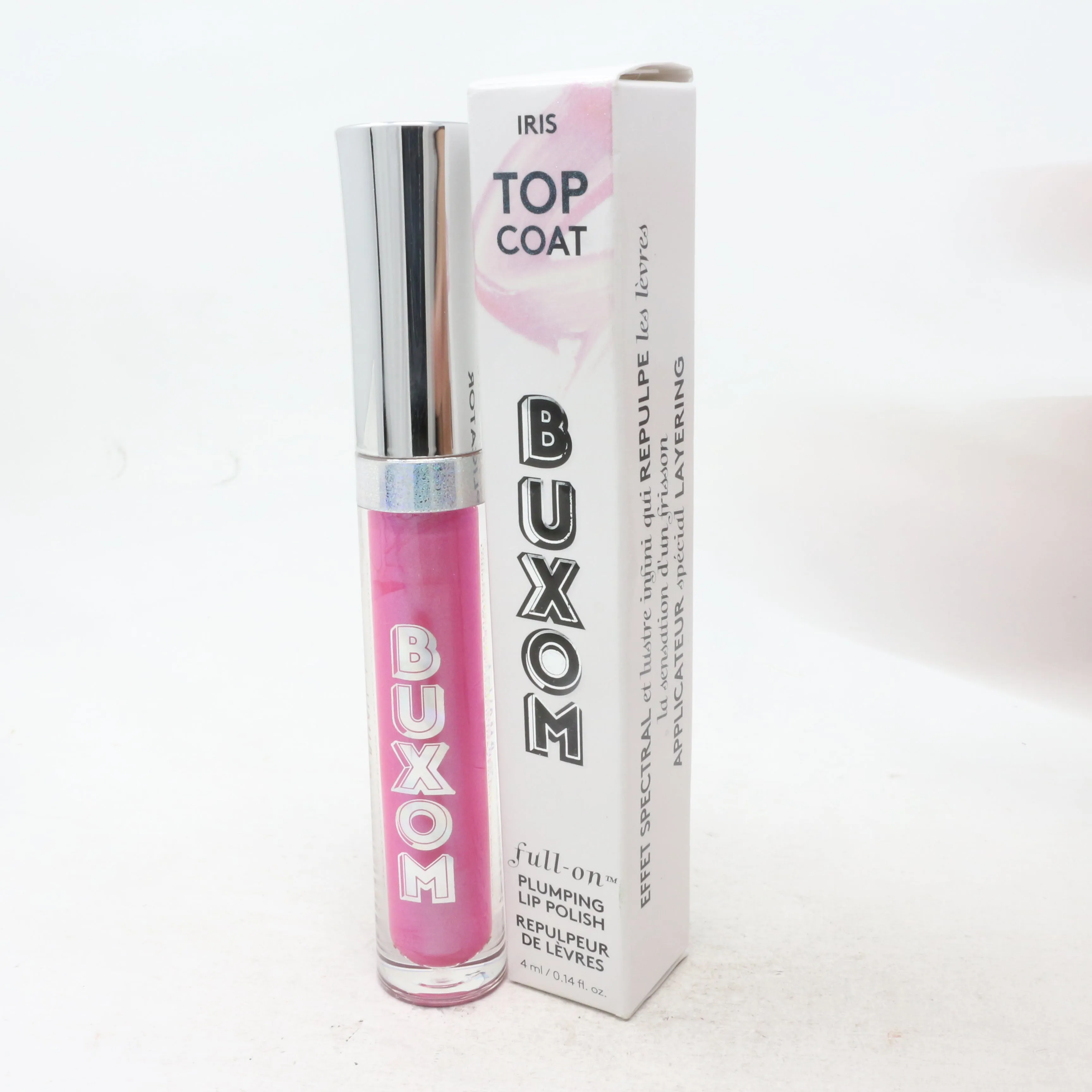 Buxom Top Coat Full-On Plumping Lip Polish  0.14oz/4ml New With Box