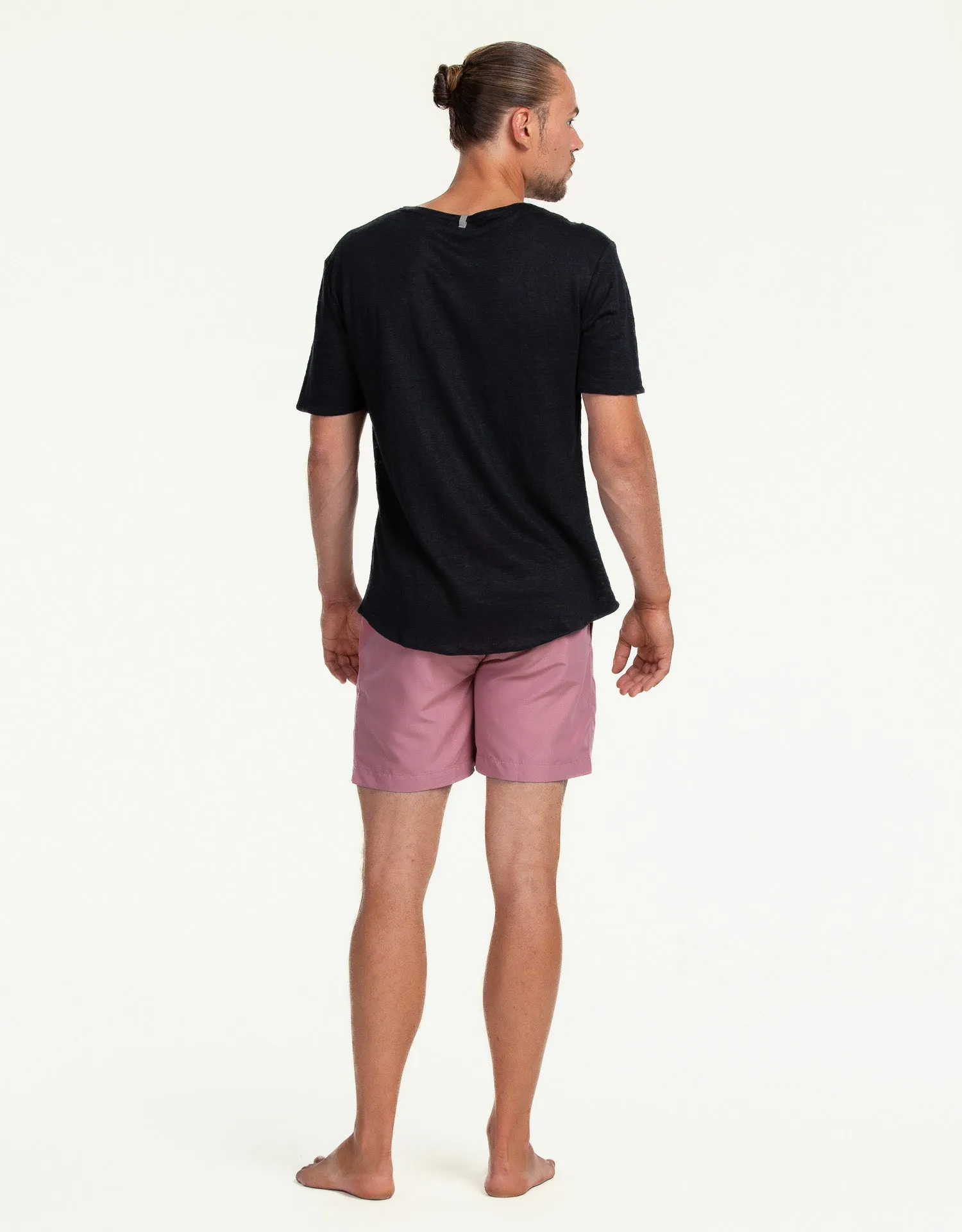 C-NECK LINEN NEGRO