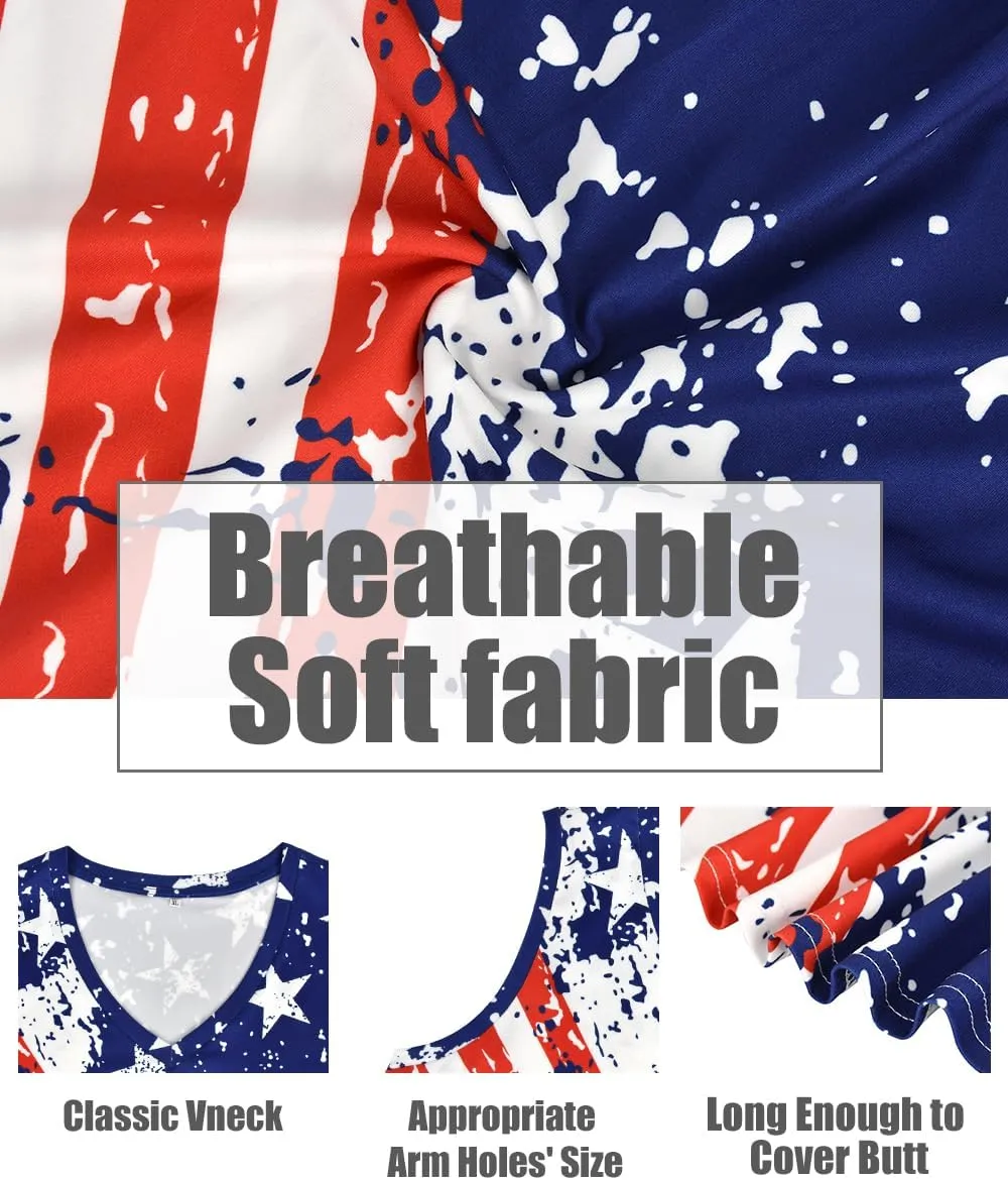 CARCOS Plus Size Tank Tops for Women V Neck Sleeveless T Shirts Solid/Tie Dye/Floral Camisole Casual Tanks for Summer XL-5XL