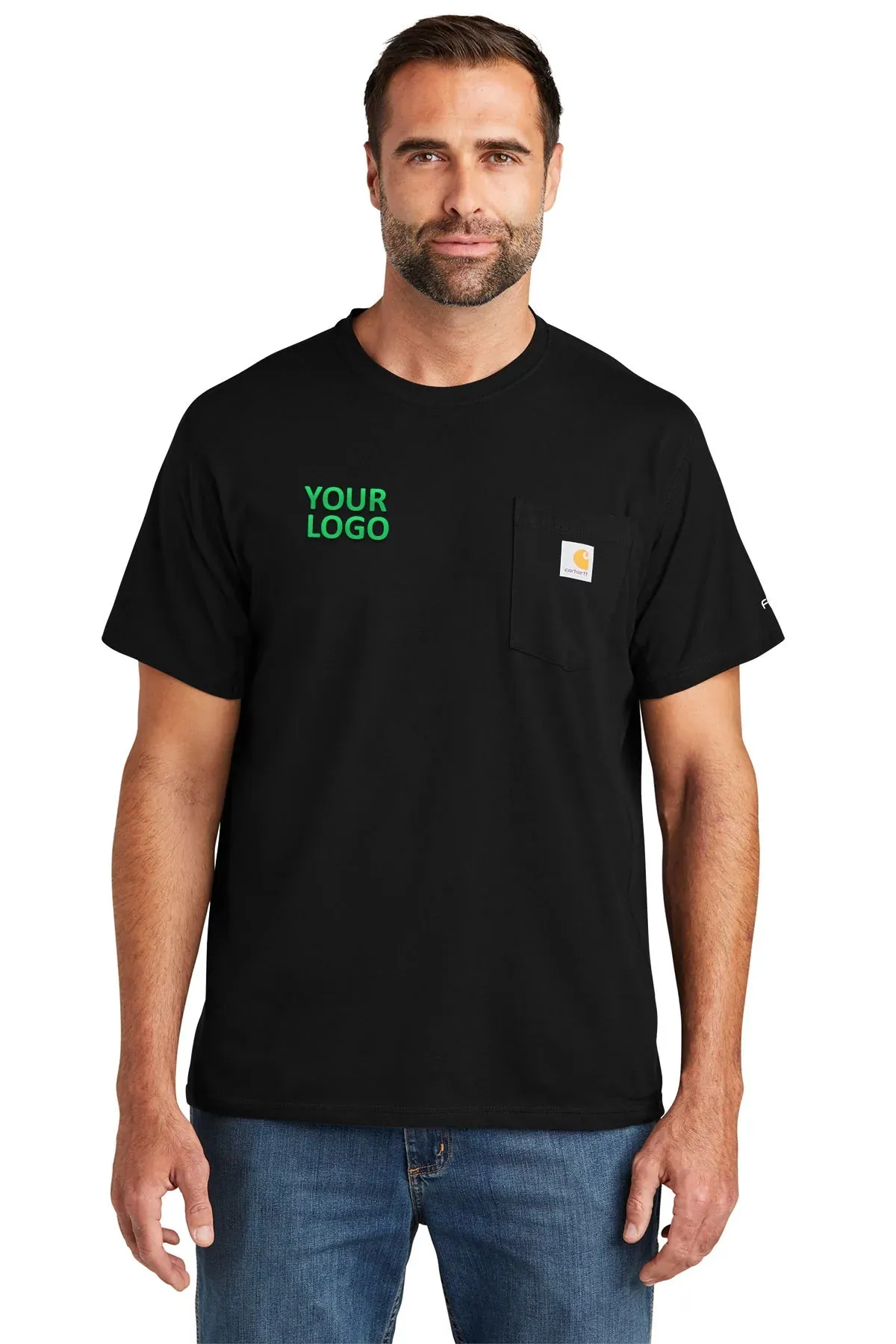 Carhartt Force Custom Pockets T-Shirts, Black