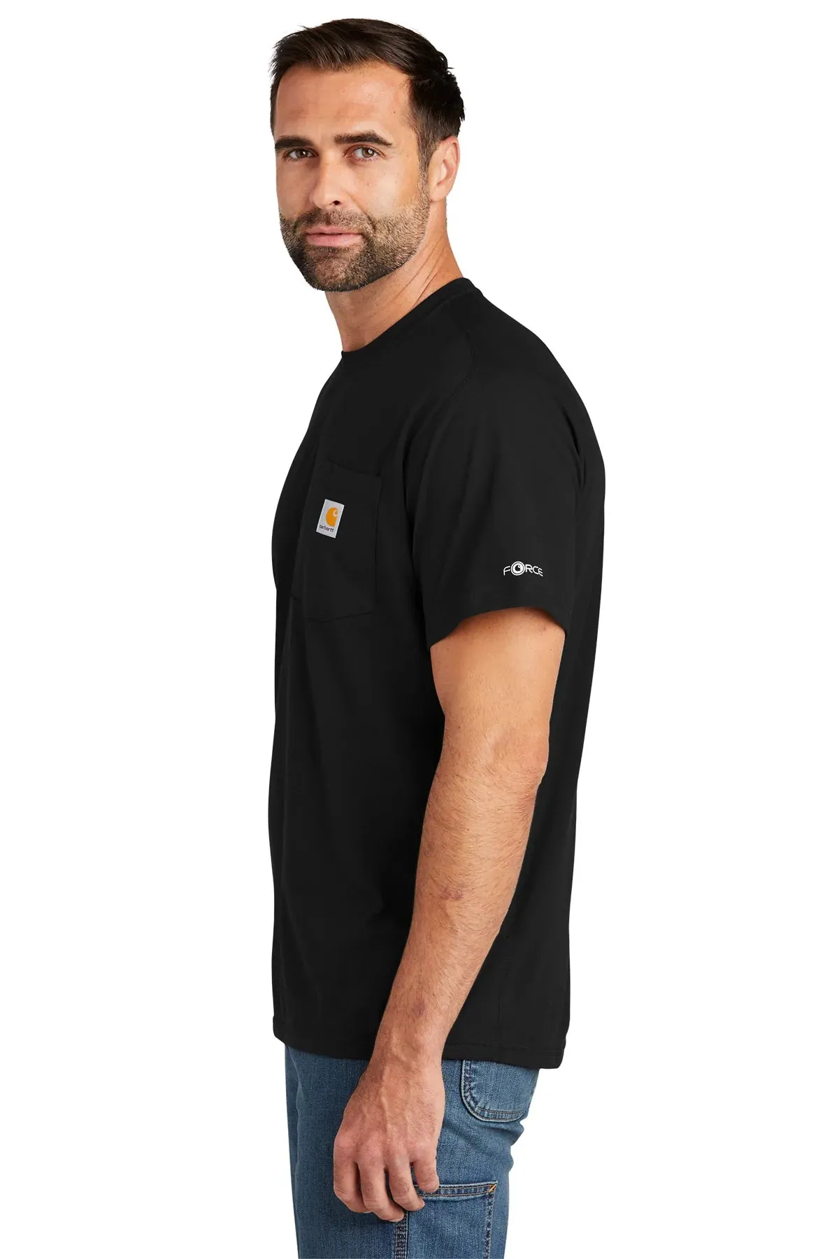 Carhartt Force Custom Pockets T-Shirts, Black