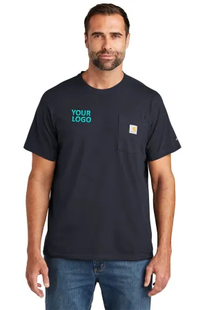 Carhartt Force Custom Pockets T-Shirts, Navy