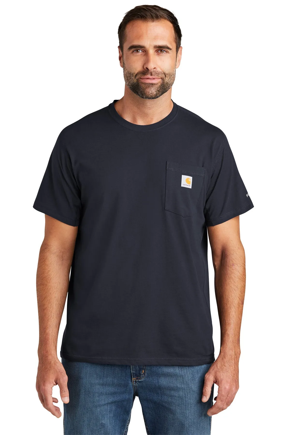 Carhartt Force Custom Pockets T-Shirts, Navy