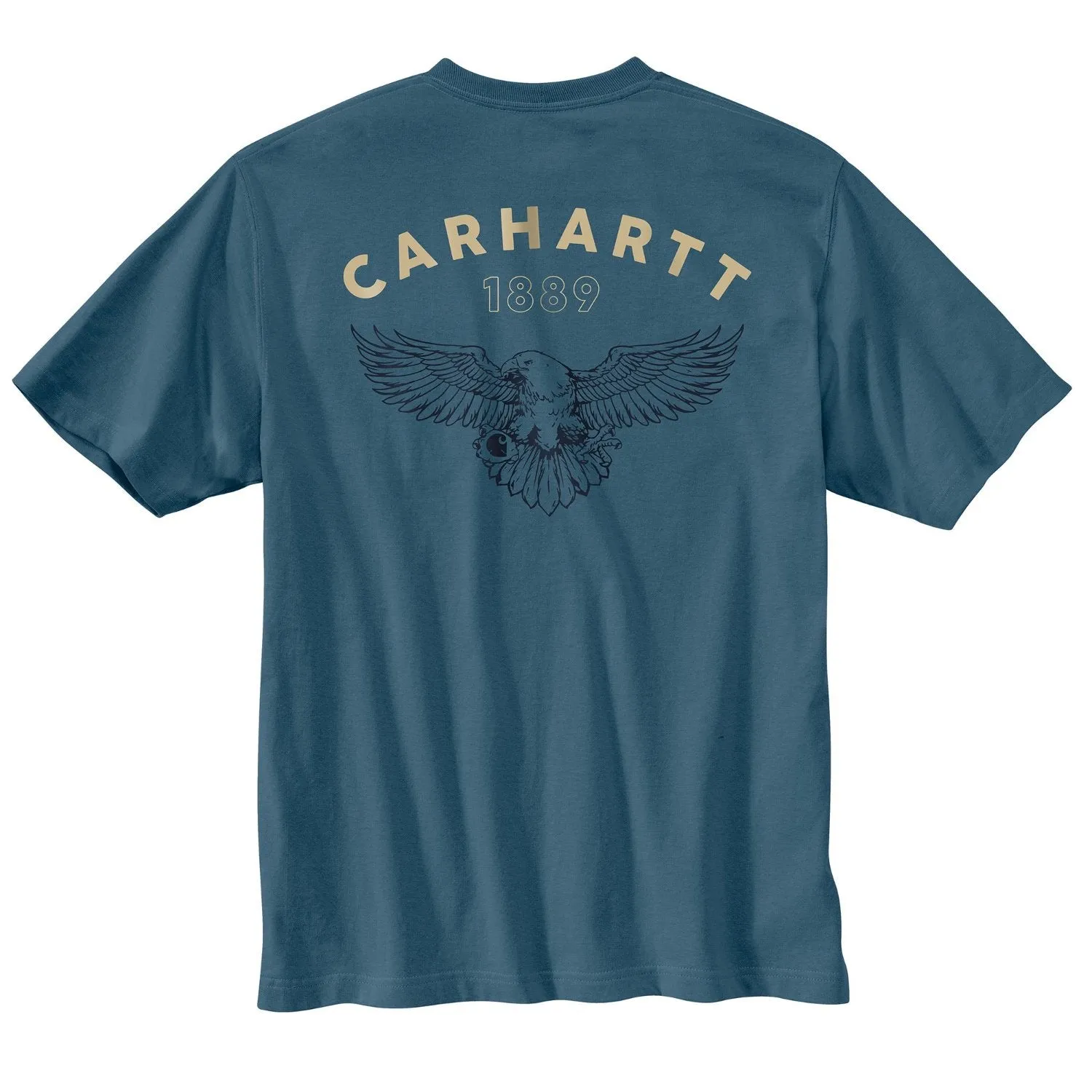 Carhartt Men's Eagle Graphic Relaxed Fit Short Sleeve T-Shirt