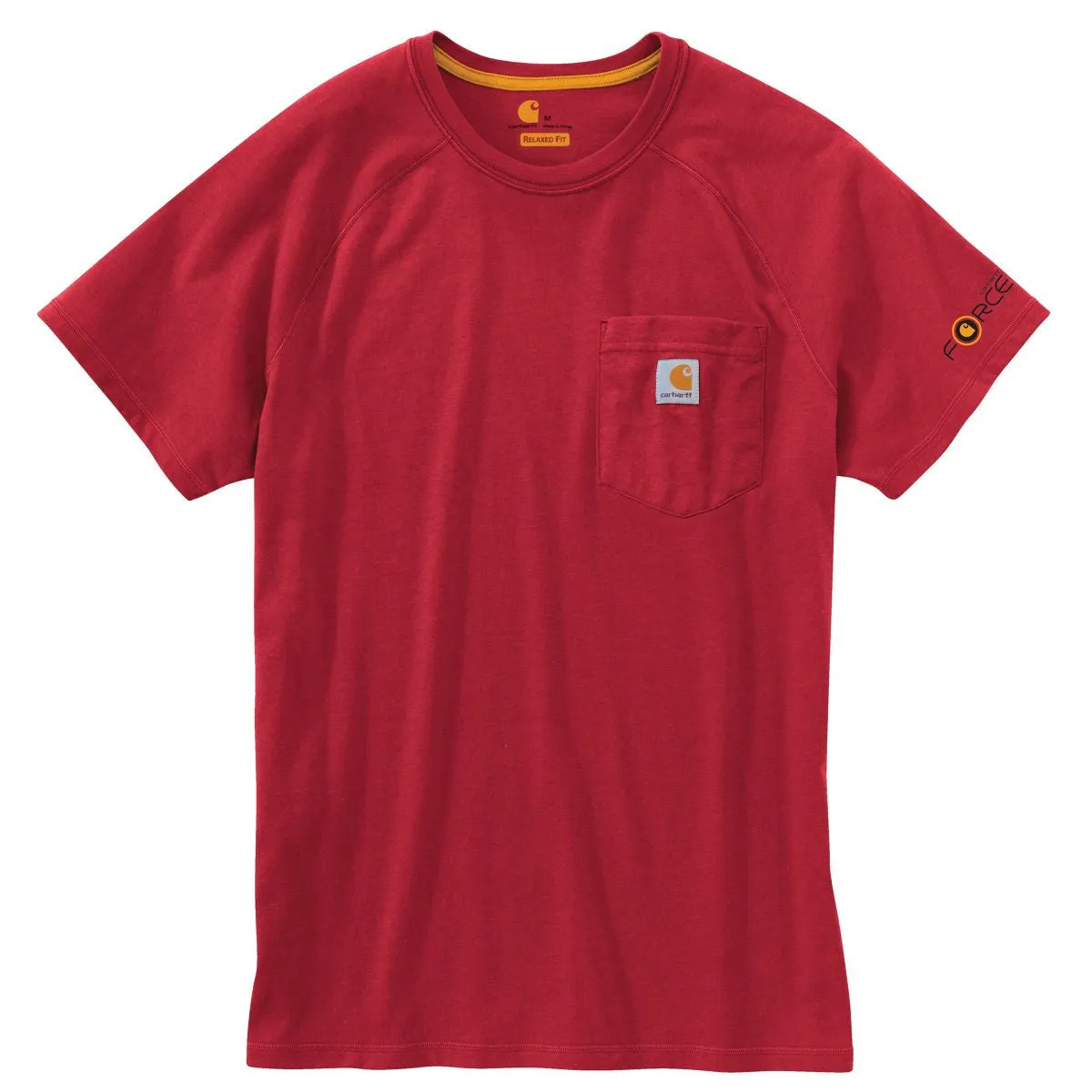 Carhartt Men's Tall Crimson Force Cotton S/S T-Shirt