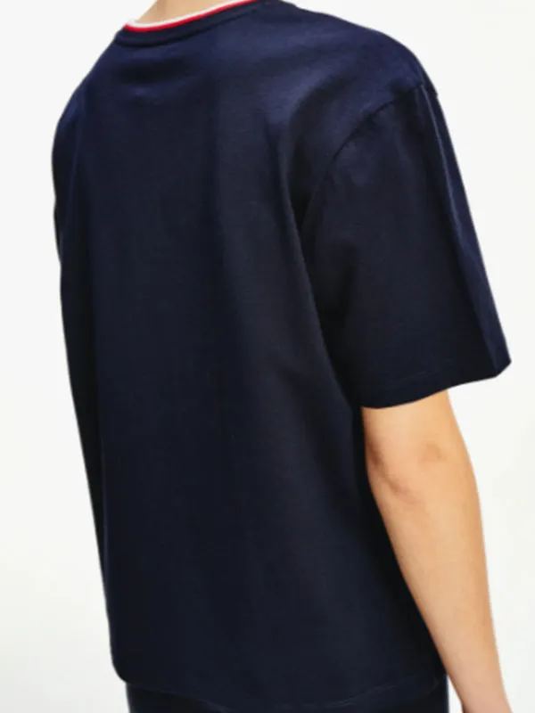 Carly Relaxed C-Nk Top Ss