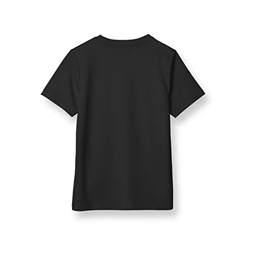 Champion Big T-Shirt for Boys, Lightweight Tee for Kids, Script & Print, Black-593021