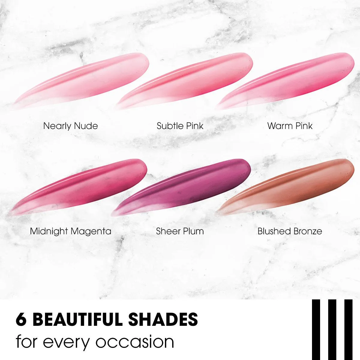 ChapStick Total Hydration Vitamin Enriched Tinted Lip Oil (Blushed Bronze, 1 Tube), Vitamin C, Vitamin E, Contains Omega 3 6 9, 0.24 Ounce