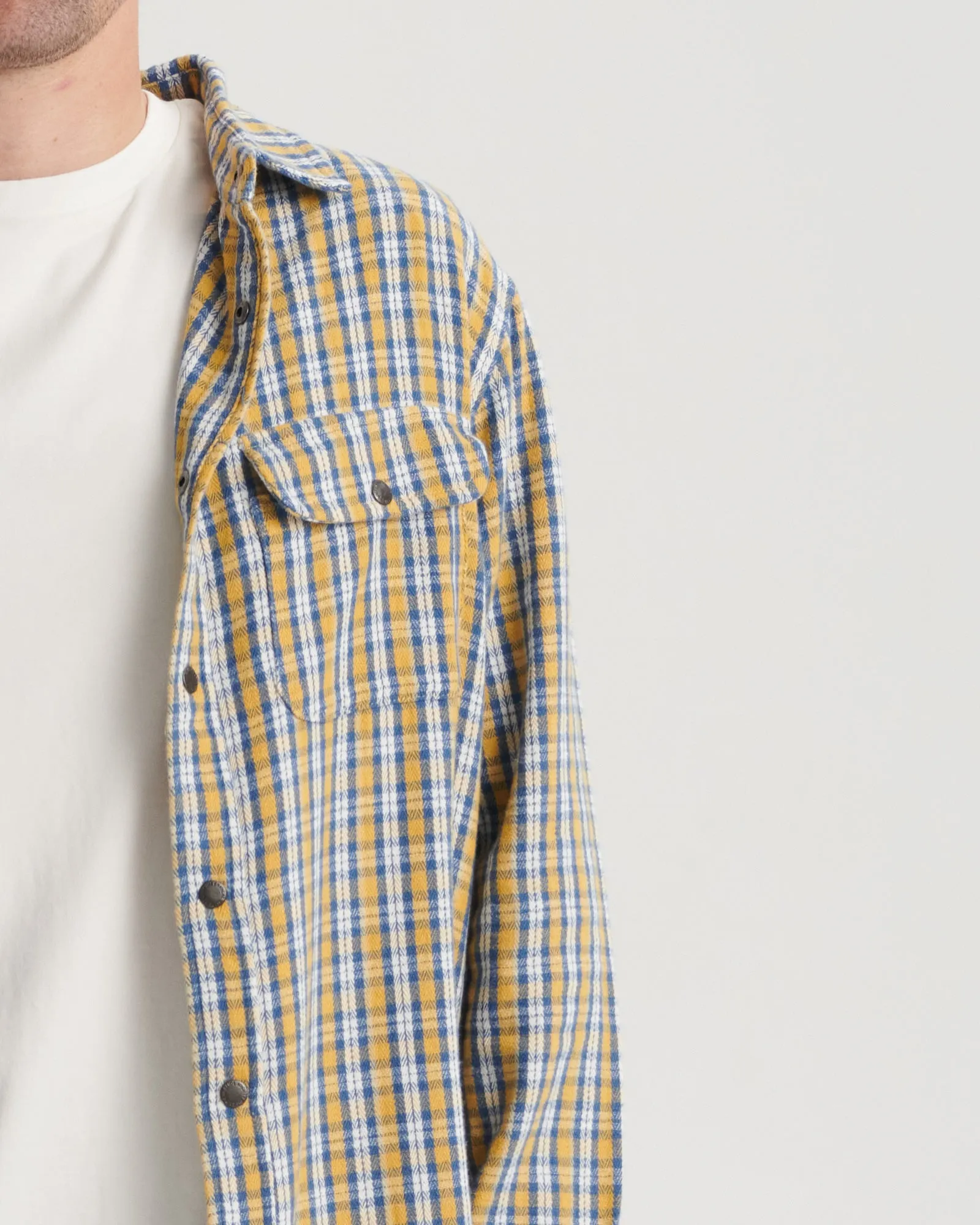 Check Mate Overshirt - Yolk