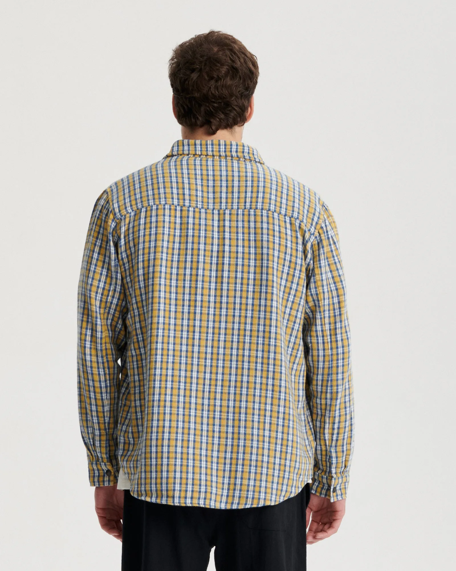 Check Mate Overshirt - Yolk