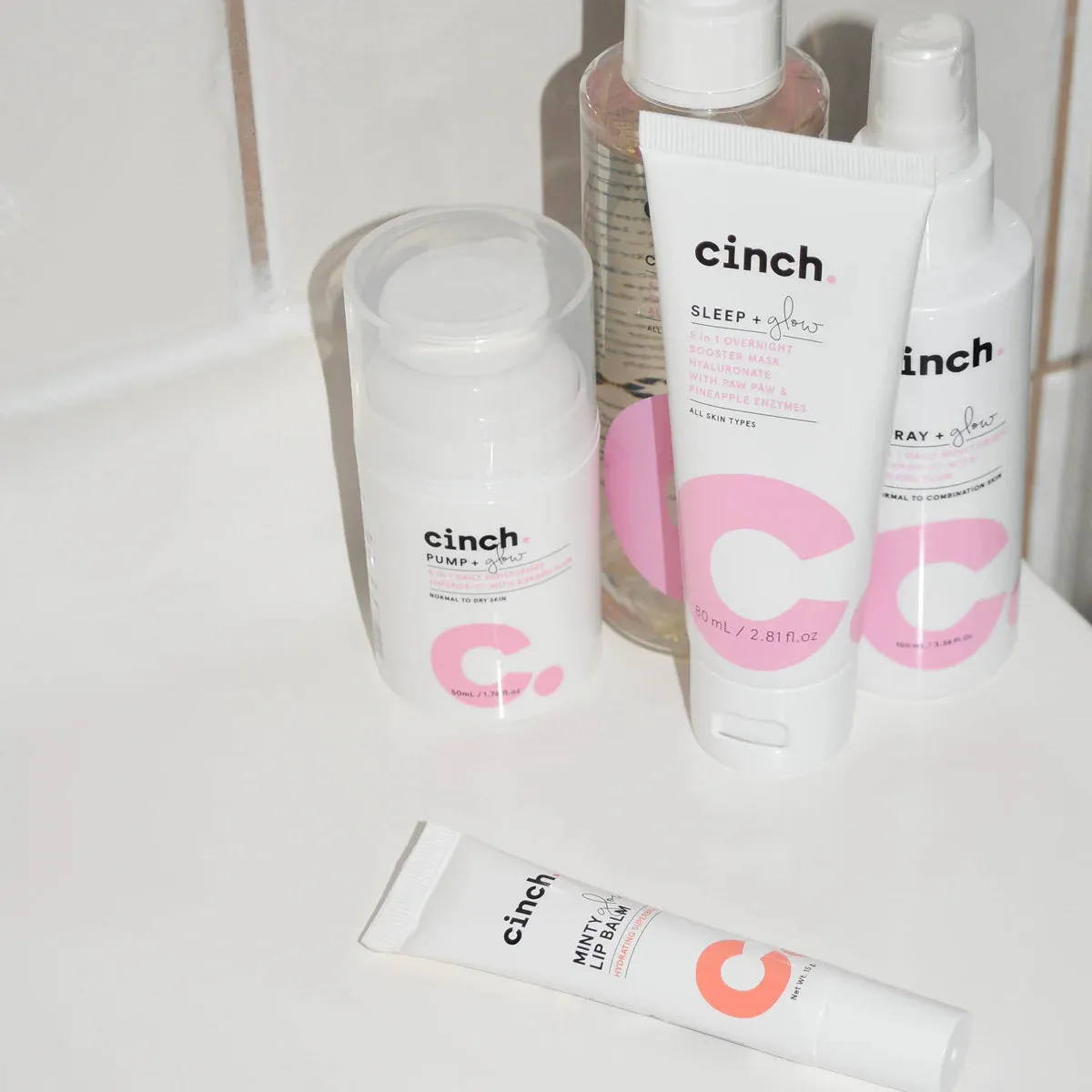 Cinch Minty Glow Lip Balm 15g