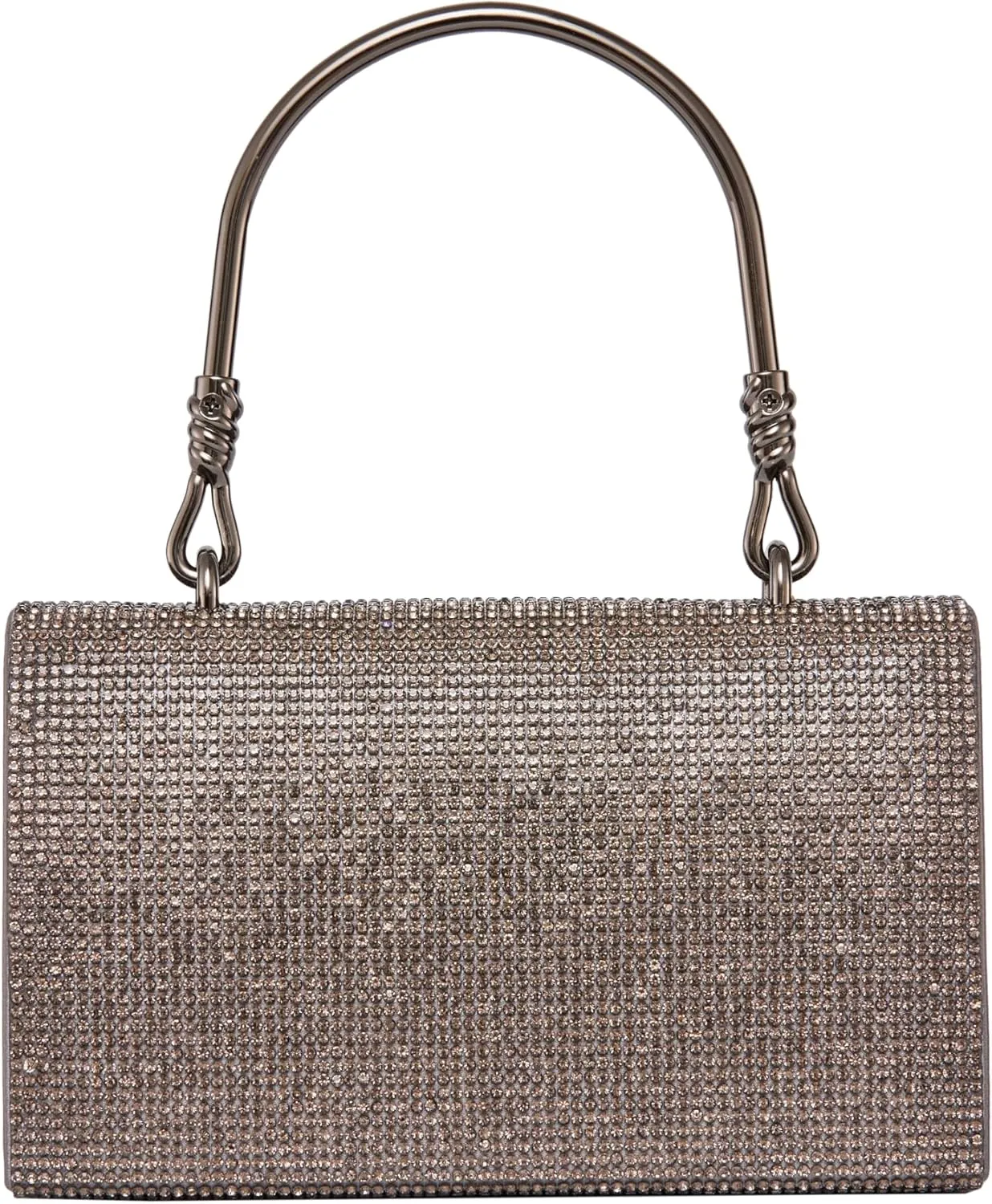 CINDY Elegant Rhinestone Satin Evening Bag
