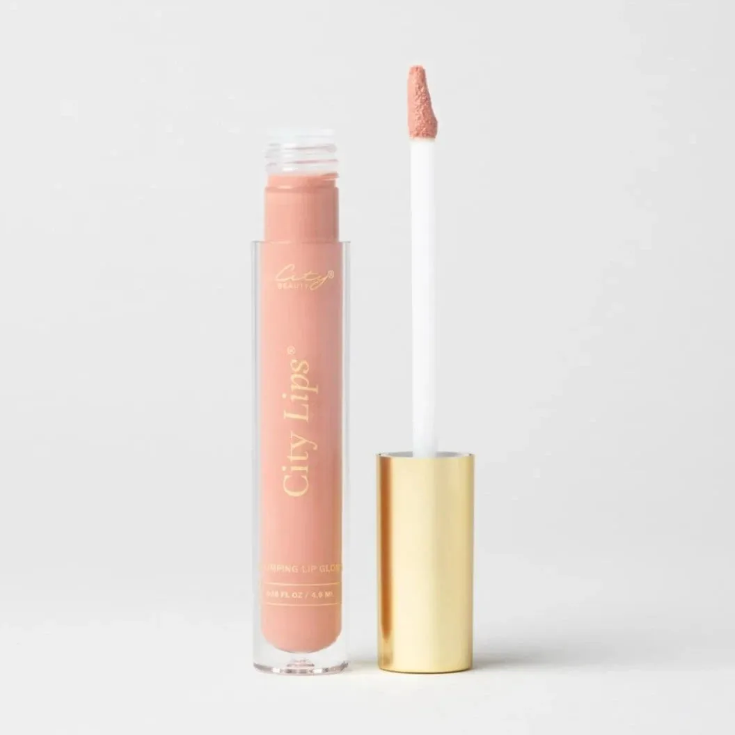 City Lips Plumping Lip Gloss (Pink Nude)