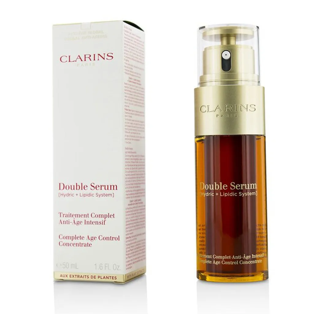 CLARINS - Double Serum (Hydric   Lipidic System) Complete Age Control Concentrate
