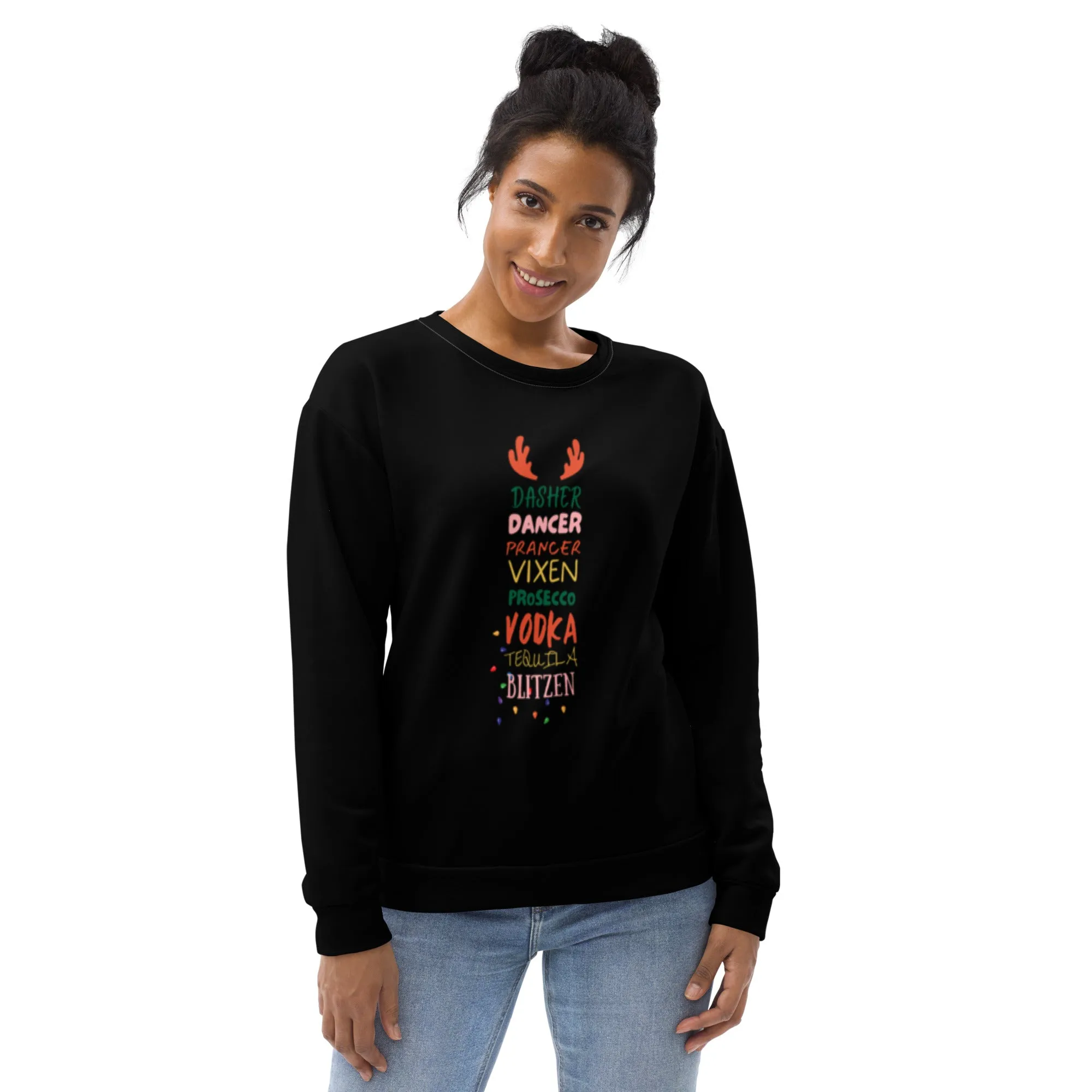 Cocktail Christmas Sweatshirt