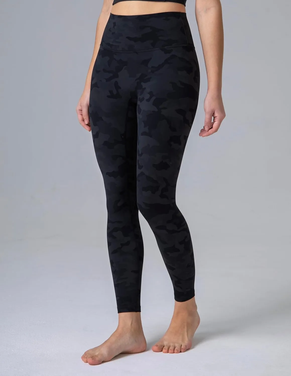 Colorfulkoala Dreamlux No Front Seam Leggings for Women 25"/28" Inseam, Seamless High Waisted Buttery Soft Yoga Pants