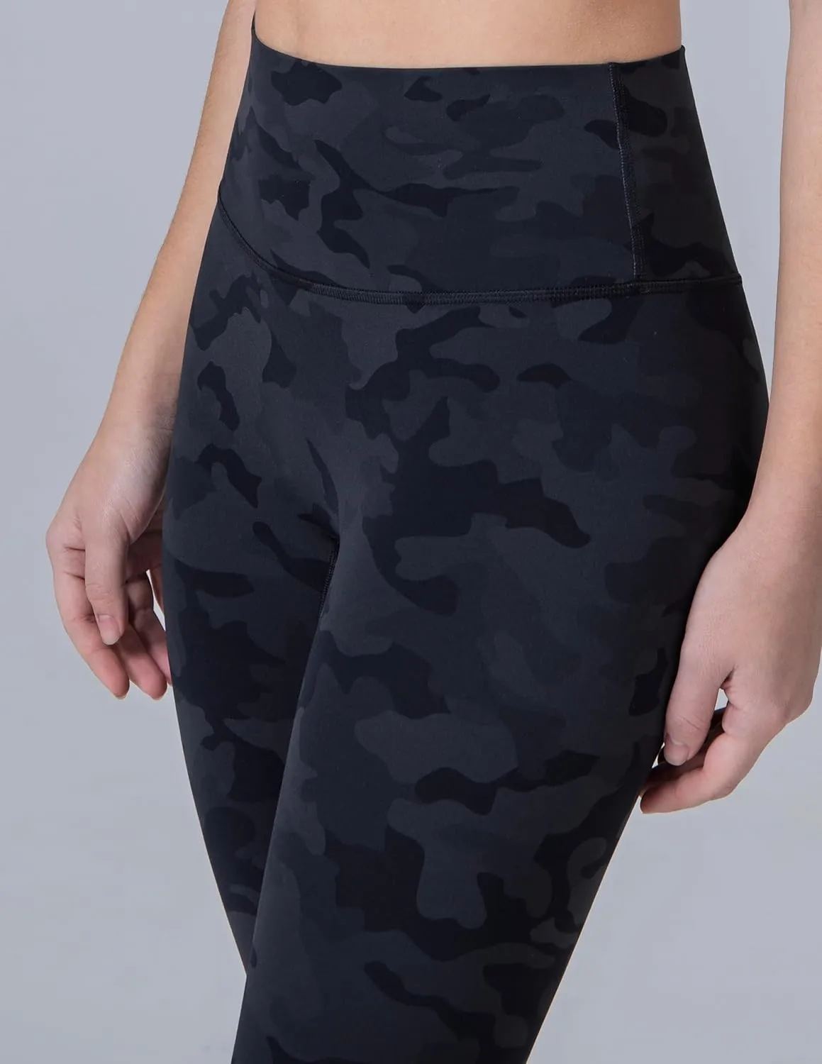 Colorfulkoala Dreamlux No Front Seam Leggings for Women 25"/28" Inseam, Seamless High Waisted Buttery Soft Yoga Pants