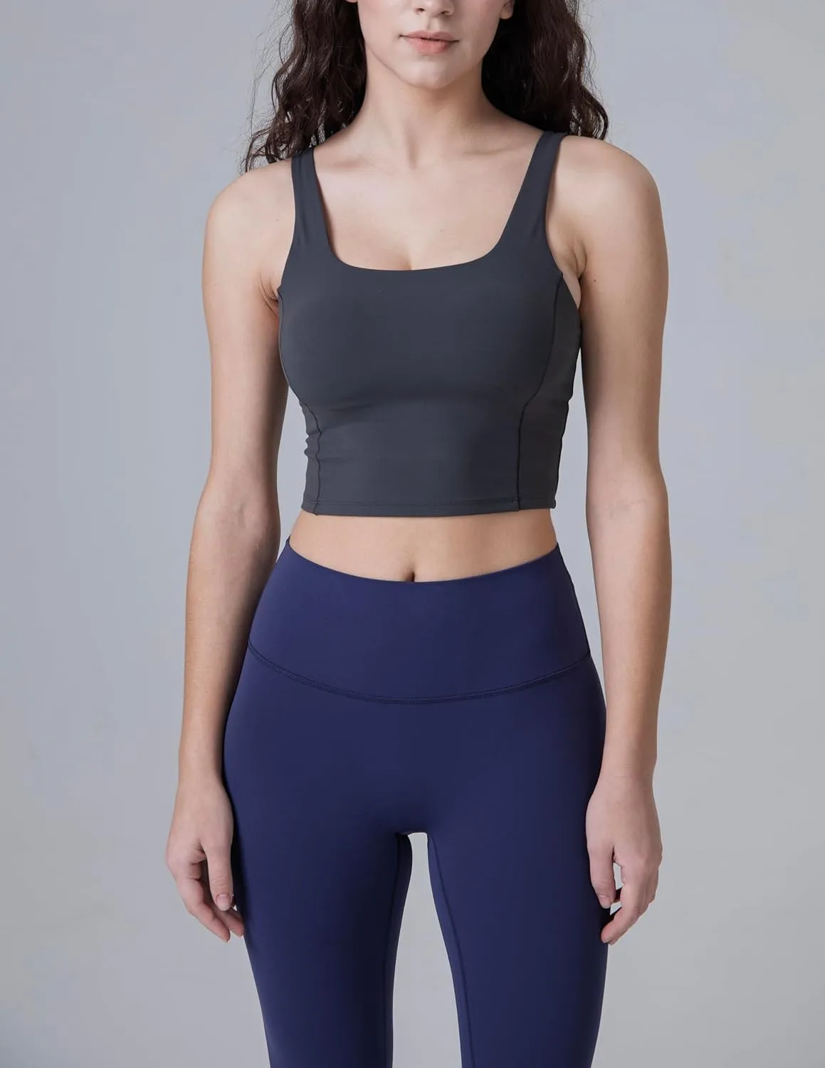 Colorfulkoala Dreamlux No Front Seam Leggings for Women 25"/28" Inseam, Seamless High Waisted Buttery Soft Yoga Pants