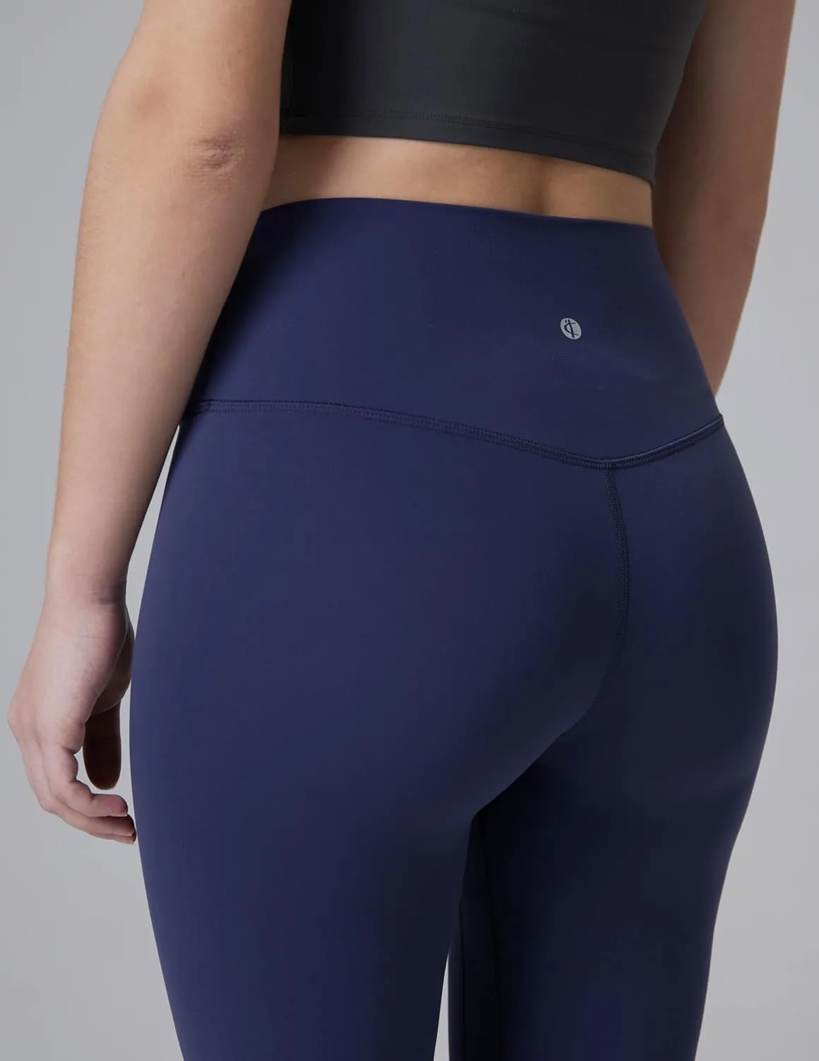 Colorfulkoala Dreamlux No Front Seam Leggings for Women 25"/28" Inseam, Seamless High Waisted Buttery Soft Yoga Pants