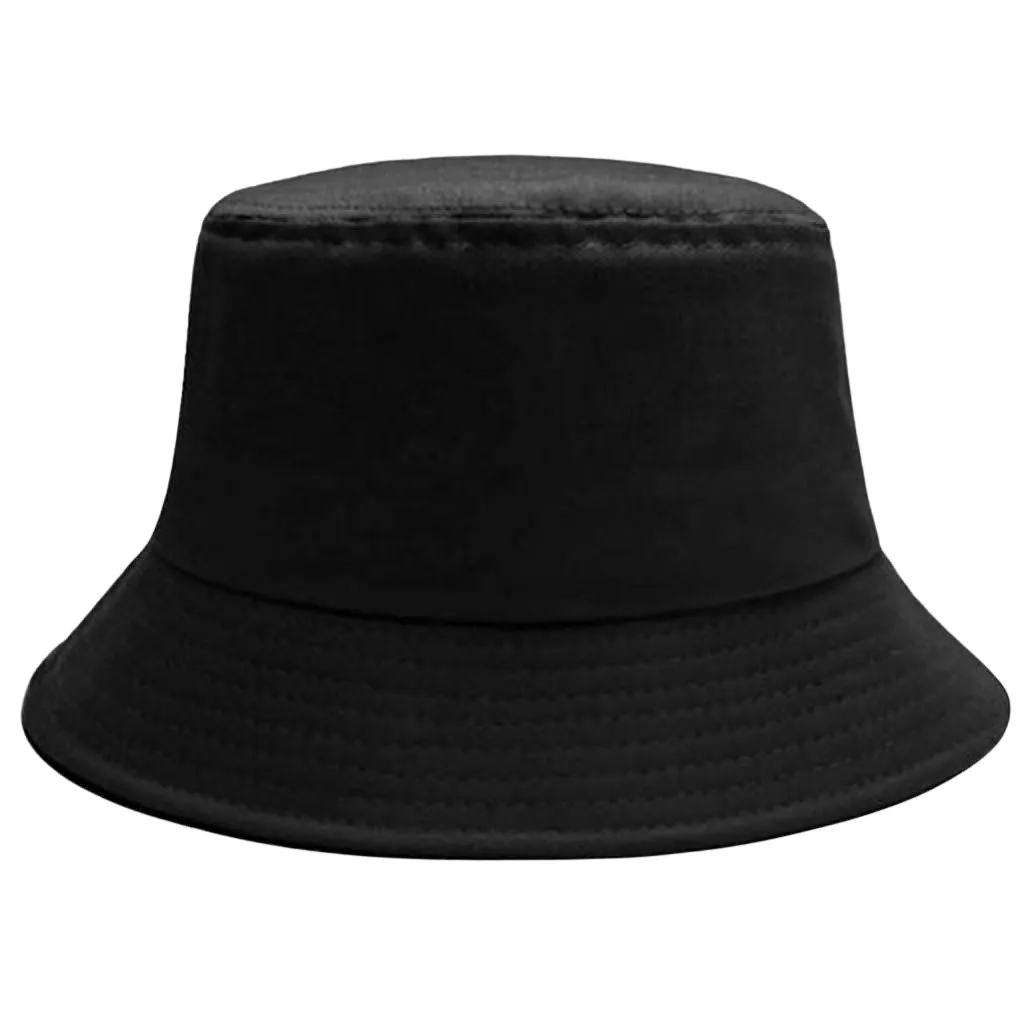 Cotton Foldable Bucket Cotton Caps And Hats For Women