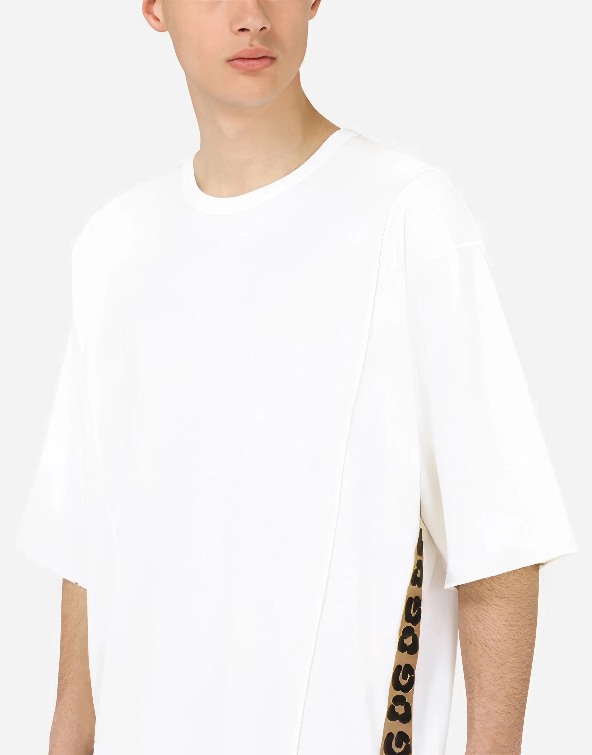 Cotton T-shirt With DG Print
