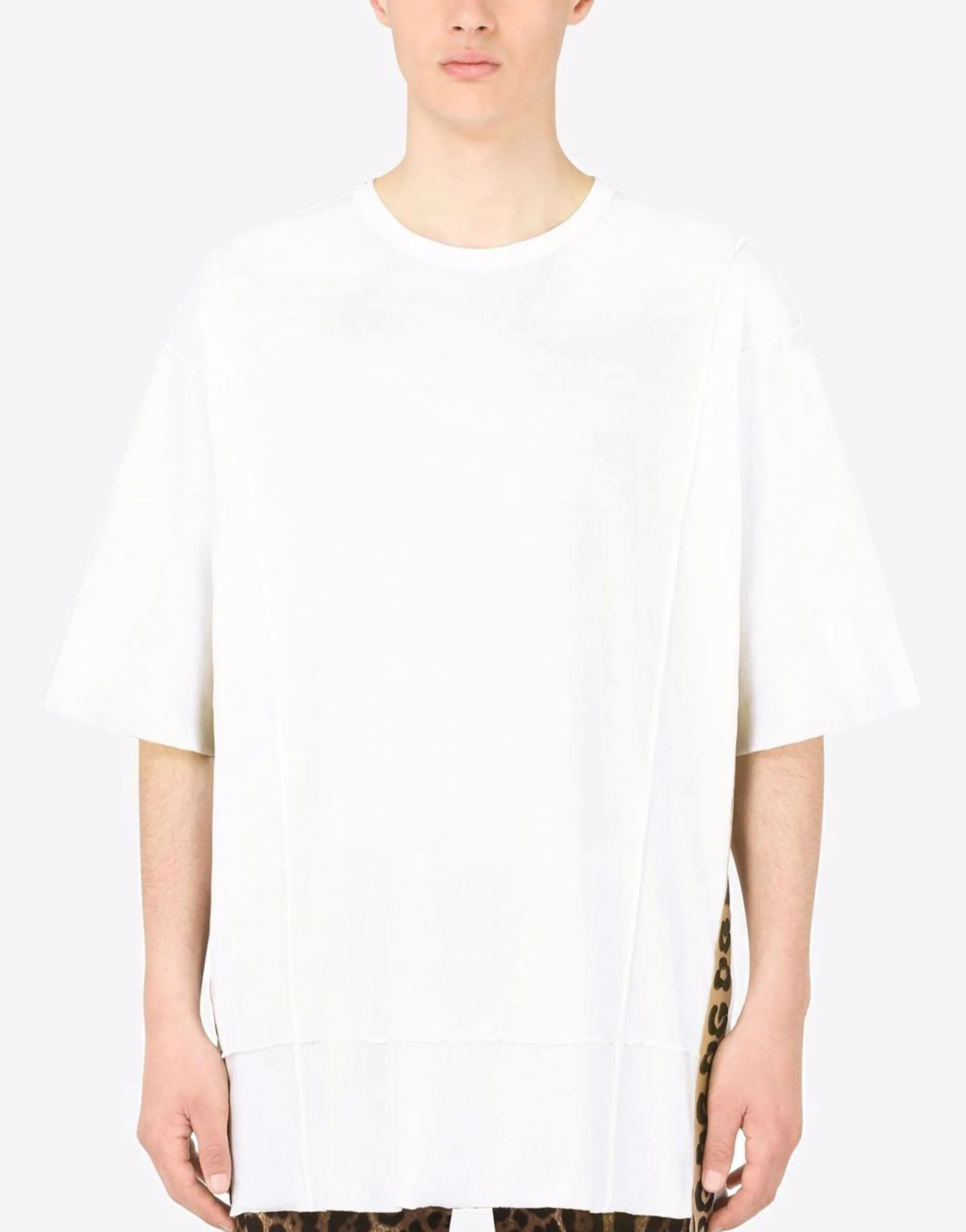Cotton T-shirt With DG Print
