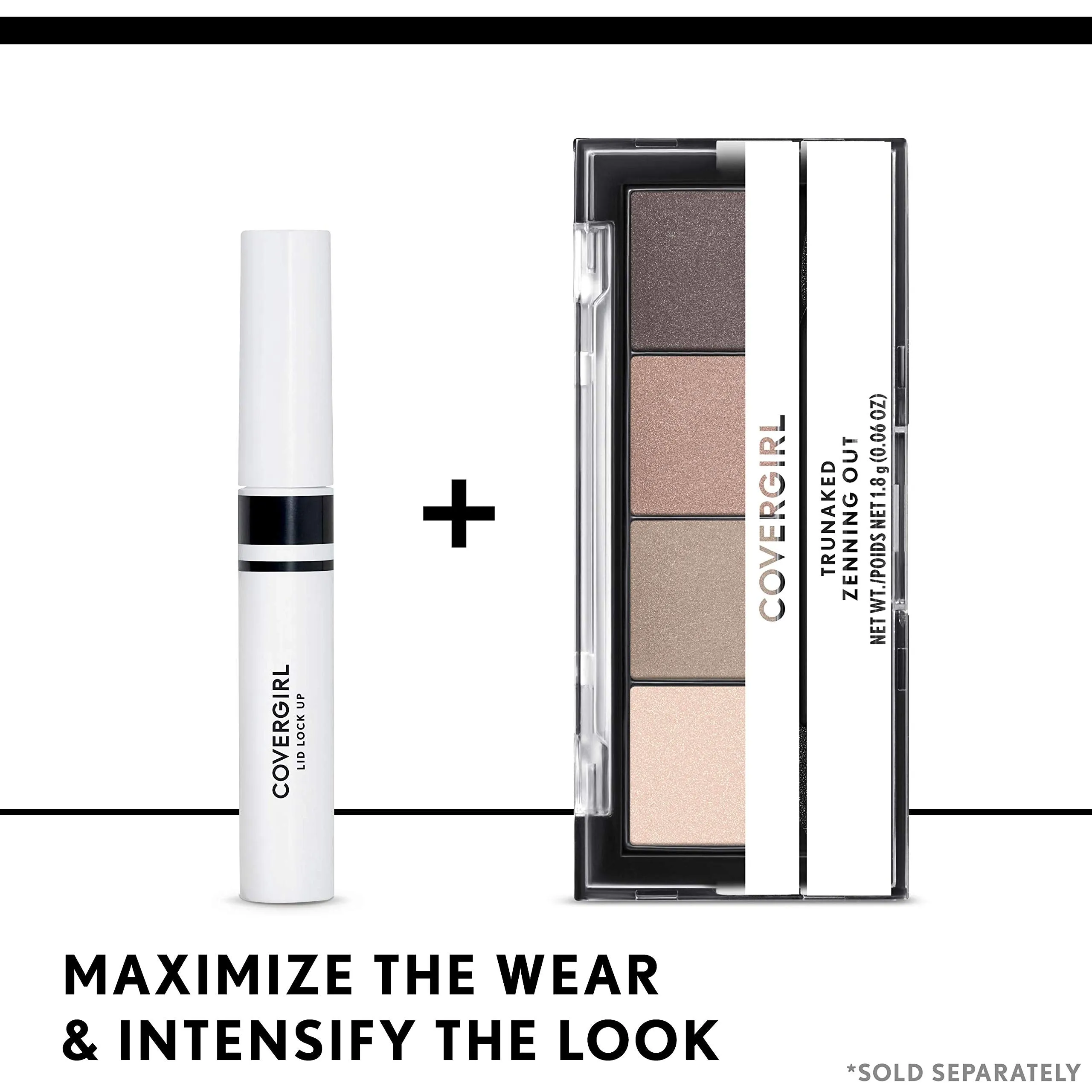 COVERGIRL TruNaked Quad Eyeshadow Palette, Zenning Out, 6 Shades, 0.06 Fl Ounces, Eyeshadow Palette, Eyeshadow, Eyeshadow Makeup, Shimmer Eyeshadow, Fade-Proof Formula, Pigmented Shades