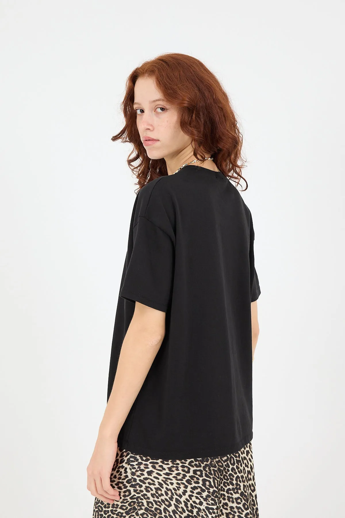 Crew Neck Basic Short Sleeve T-shirt