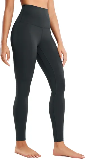 CRZ YOGA Women's Butterluxe Super High Waisted Workout Leggings 28 Inches -Over Belly Buttery Soft Full Length Yoga Pants