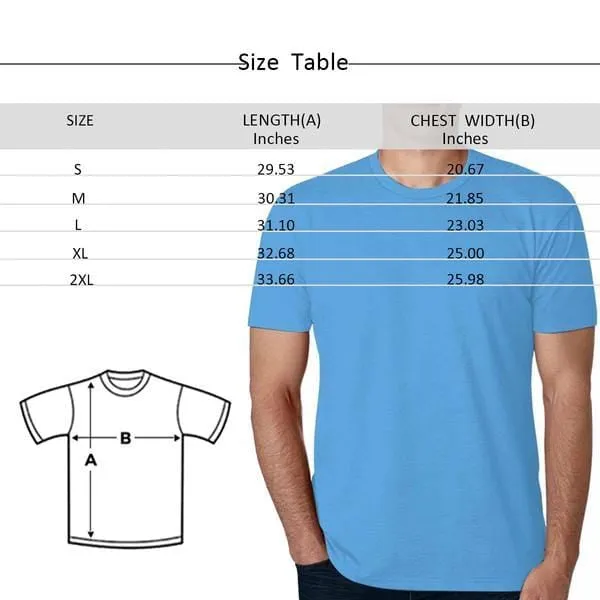 Custom Face Tee with Christmas Tree Print Your Own Personalized Shirts Men's All Over Print T-shirt for Him