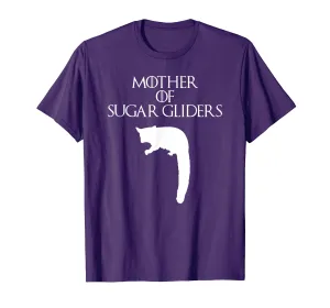 Cute &amp; Unique White Mother of Sugar Gliders T-shirt E010520