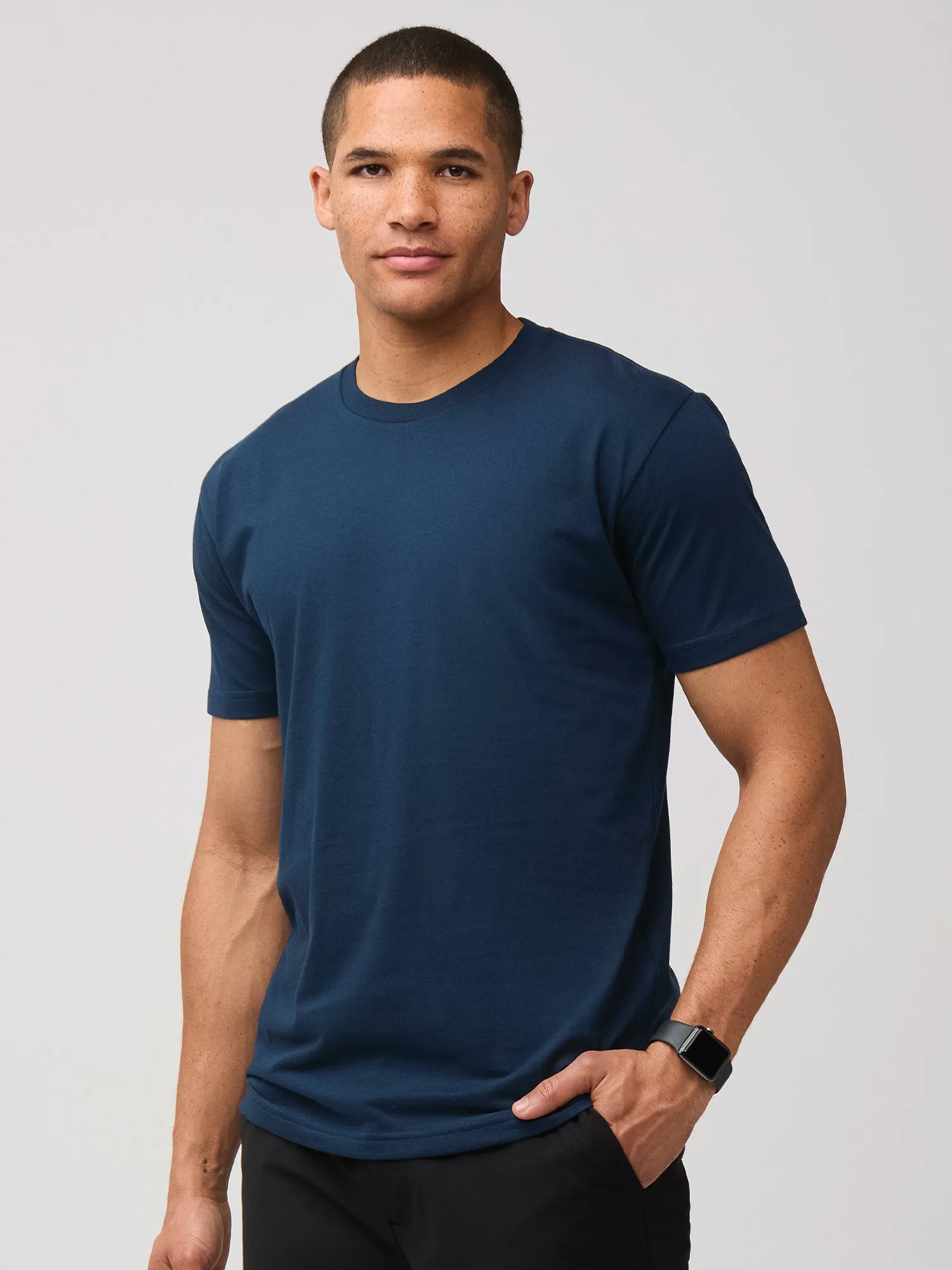Dark Navy Crew Neck