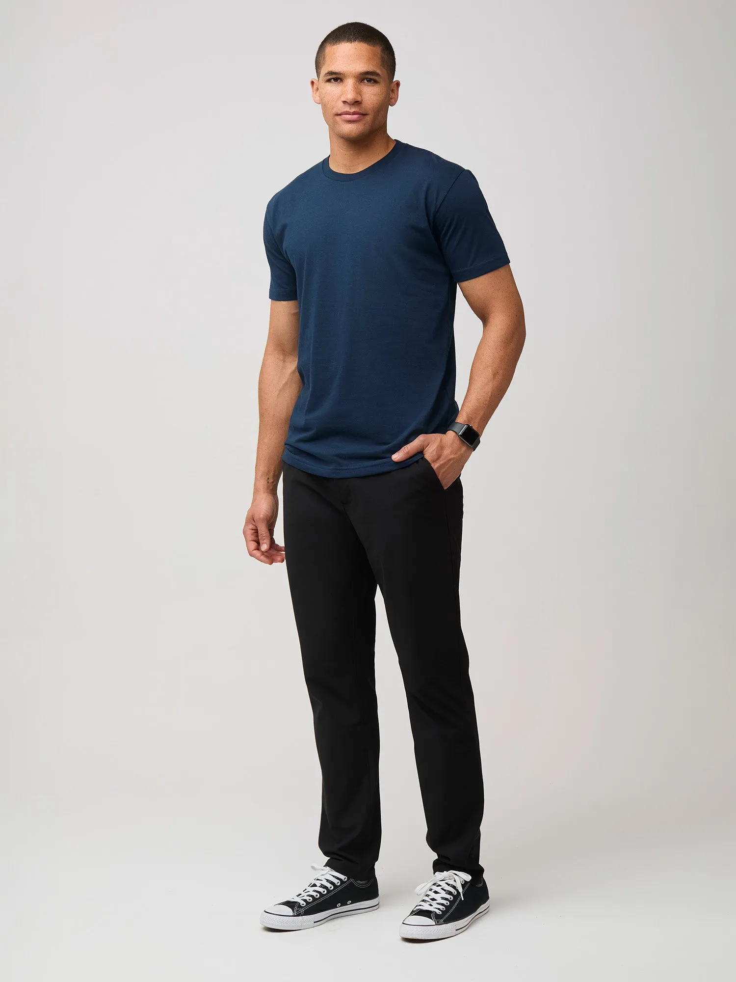 Dark Navy Crew Neck