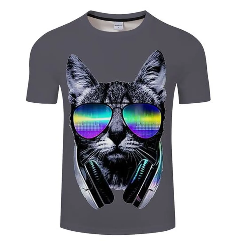 DJ Cat 3D T-Shirt