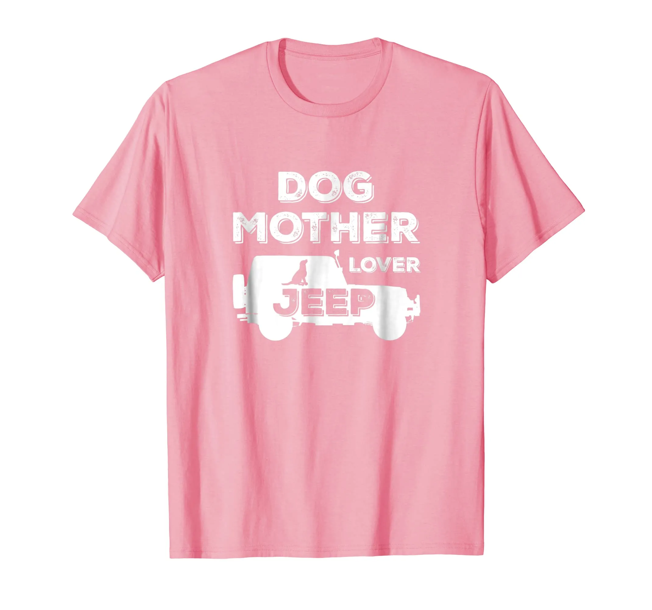 Dog Mother Jeeps Lover Retro Vintage Distressed Shirt