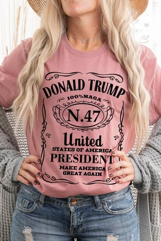 Donald Trump USA President 47 Maga Graphic Tee-SHIPS DIRECTLY TO YOU!