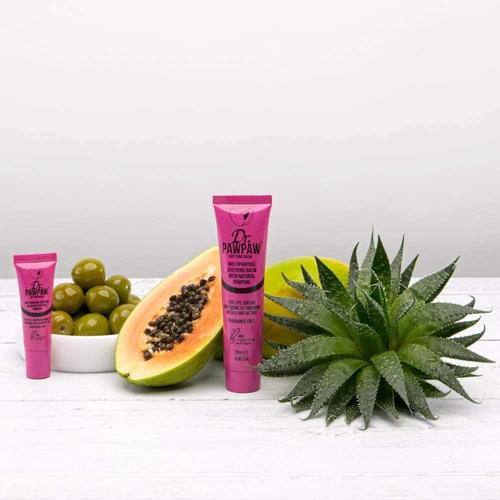 Dr. PAWPAW - Original Clear Balm, Multi-Purpose, No Fragrance Balm, For Lips, Skin, Hair, Cuticles, Nails, and Beauty Finishing (10 ml) (Original, 1 Pack)