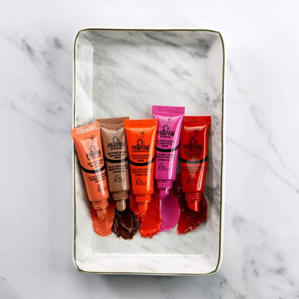 Dr. PAWPAW - Original Clear Balm, Multi-Purpose, No Fragrance Balm, For Lips, Skin, Hair, Cuticles, Nails, and Beauty Finishing (10 ml) (Original, 1 Pack)