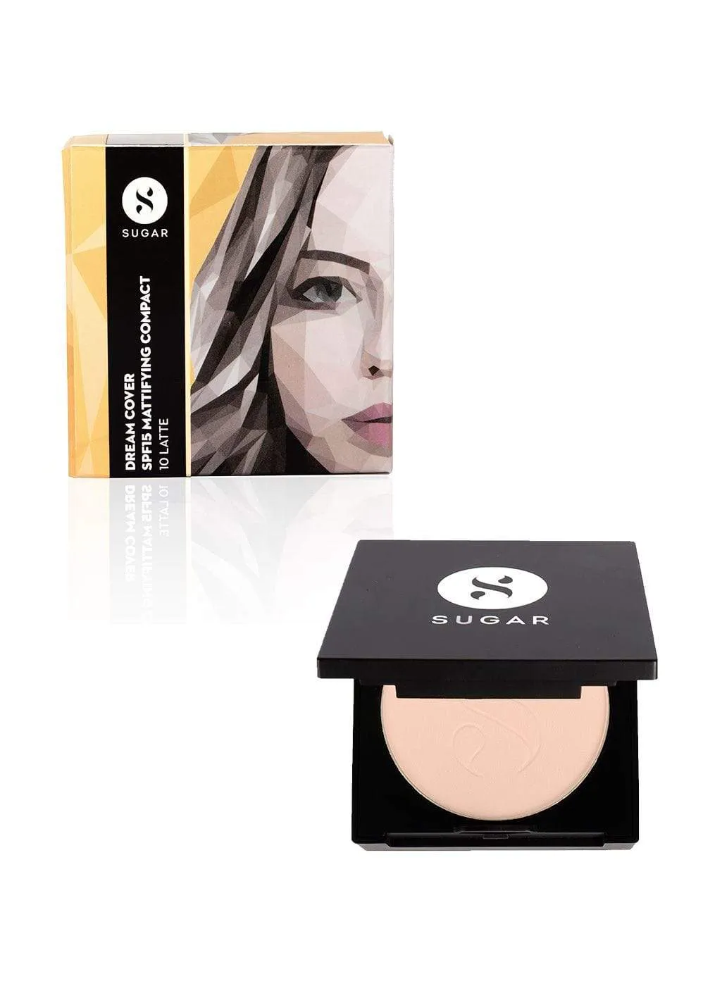 Dream Cover SPF15 Mattifying Compact - 10 Latte