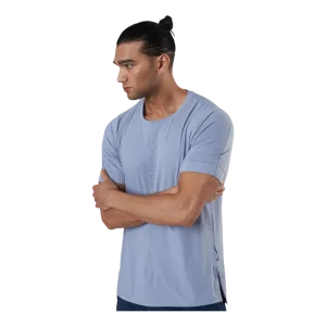 Dry Top SS Yoga Blue/Black