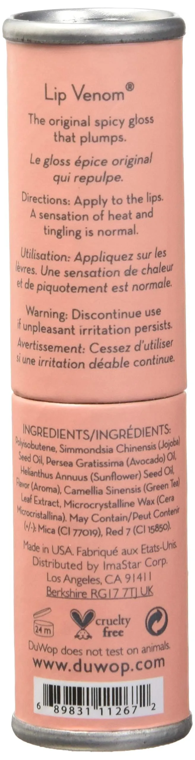 DuWop Cosmetics Lip Venom Lip Plumping Balm - Original