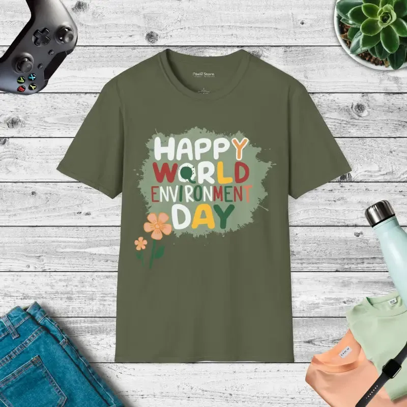 Eco Vibe World Environment Day Tees