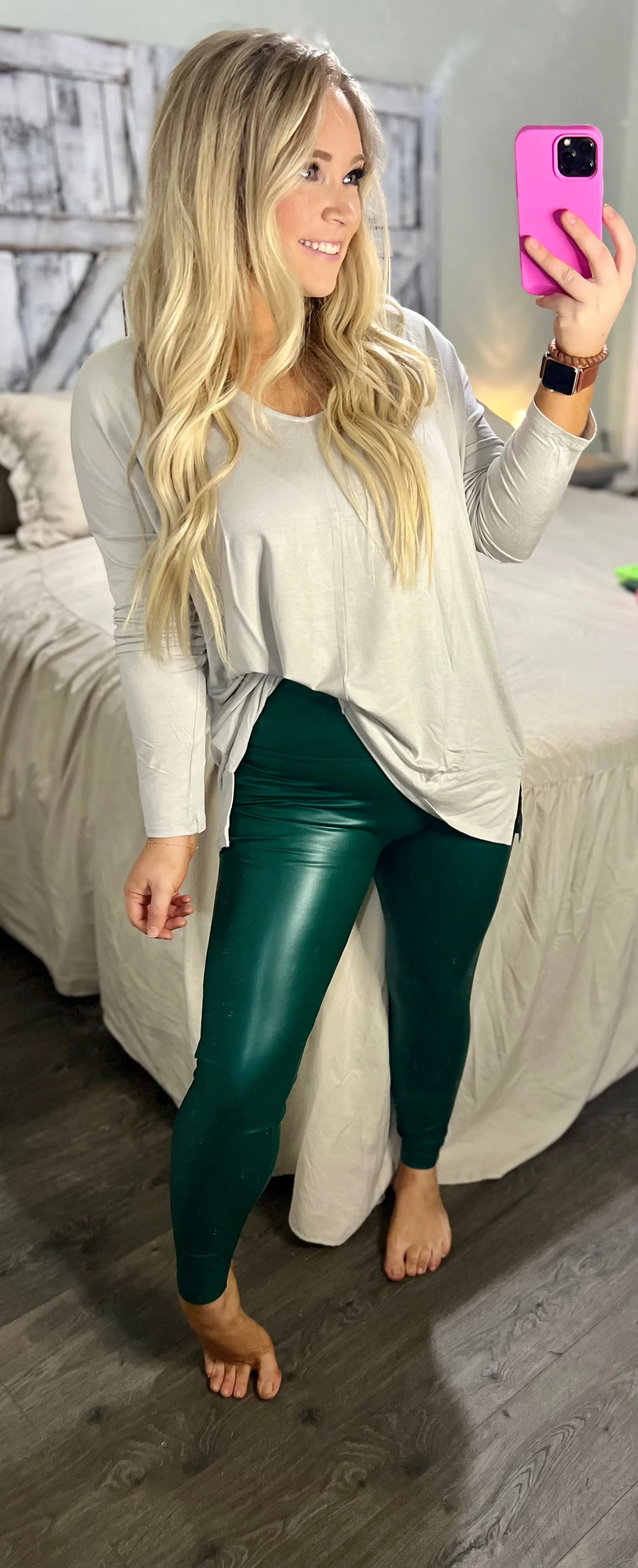 Effortless Endeavor Oversized Long Sleeve Top