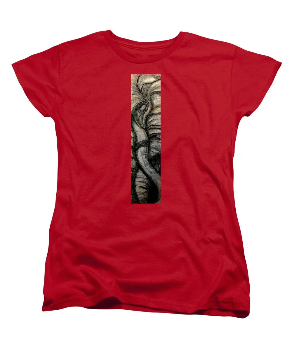 Elephant Half - Women's T-Shirt (Standard Fit)