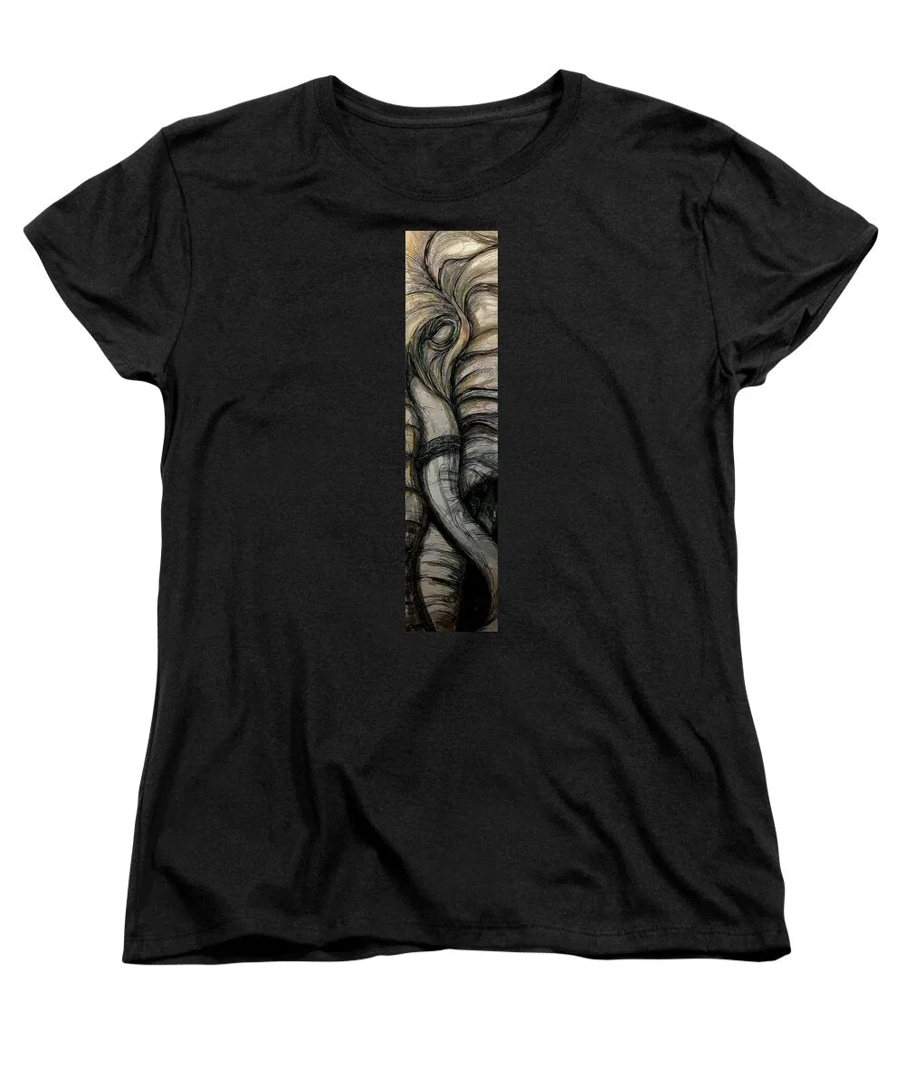 Elephant Half - Women's T-Shirt (Standard Fit)
