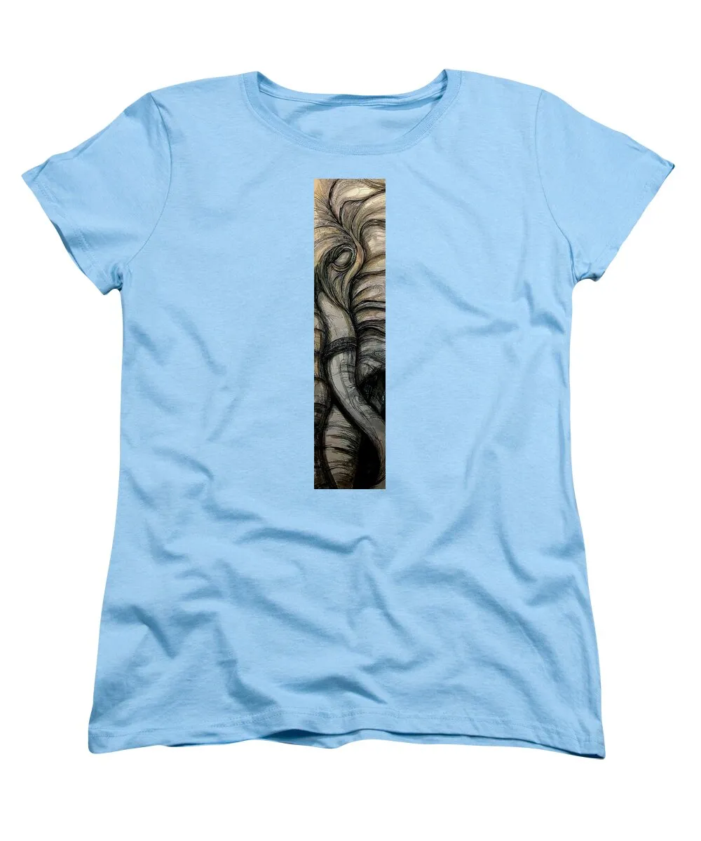 Elephant Half - Women's T-Shirt (Standard Fit)