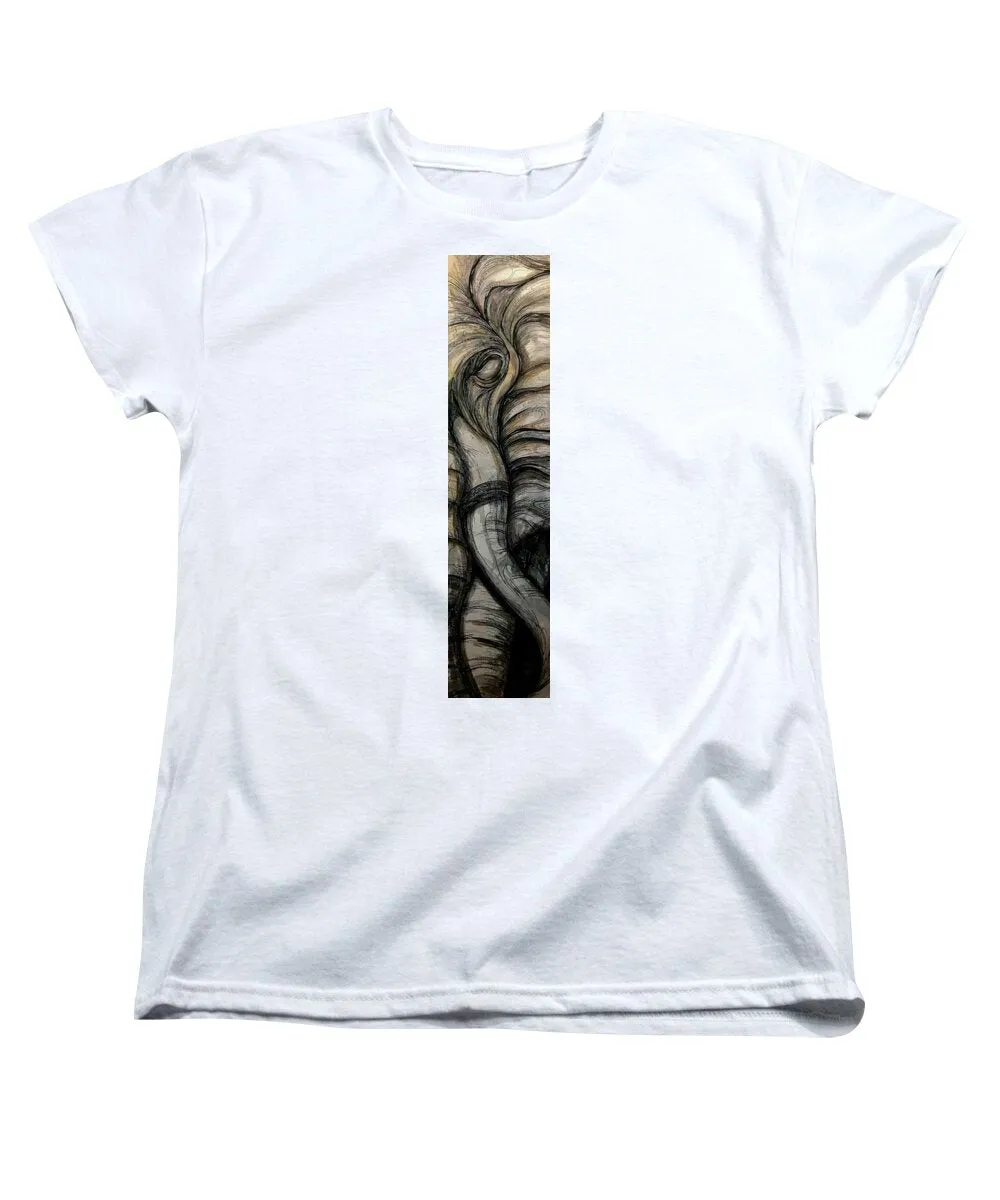 Elephant Half - Women's T-Shirt (Standard Fit)