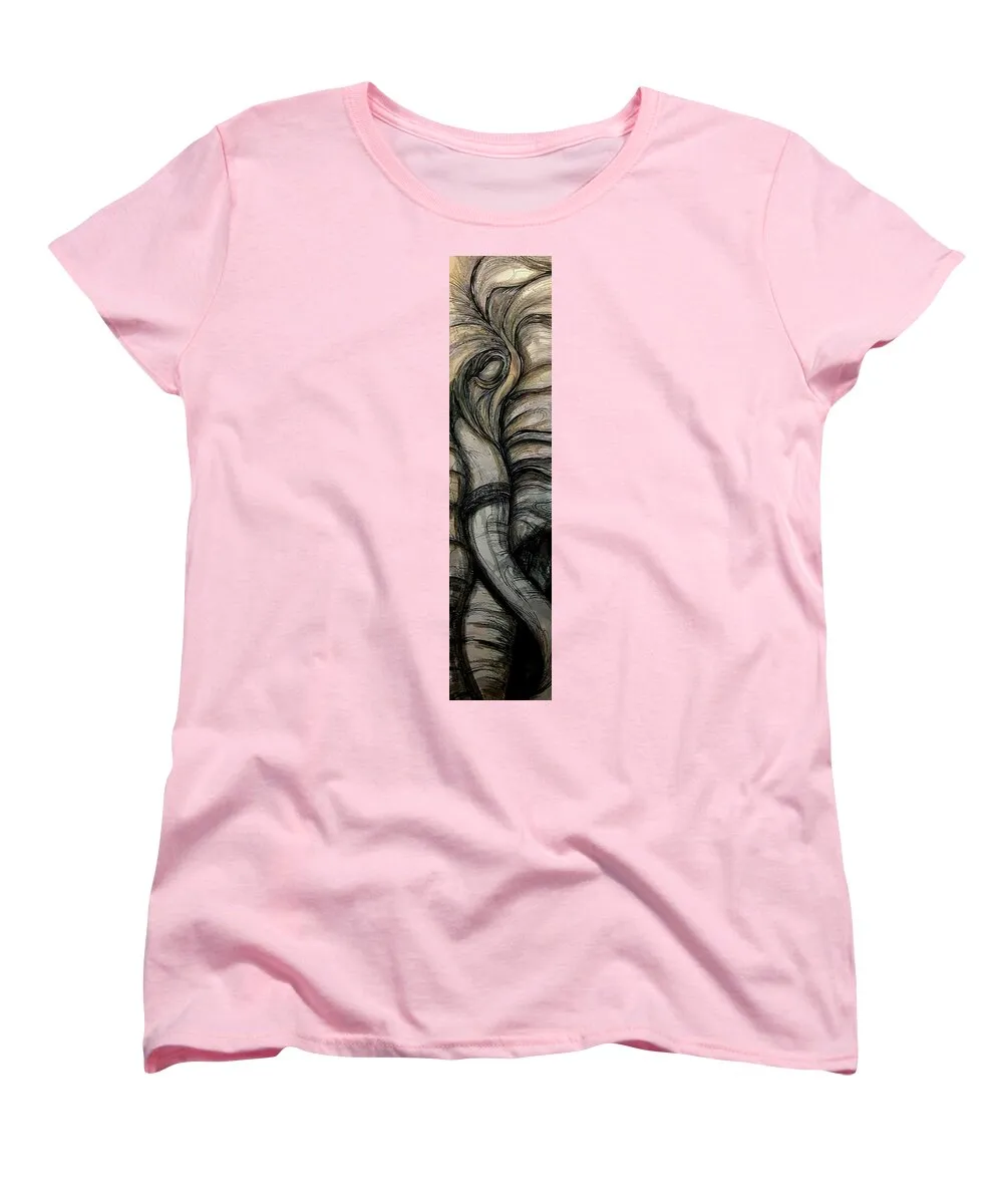 Elephant Half - Women's T-Shirt (Standard Fit)