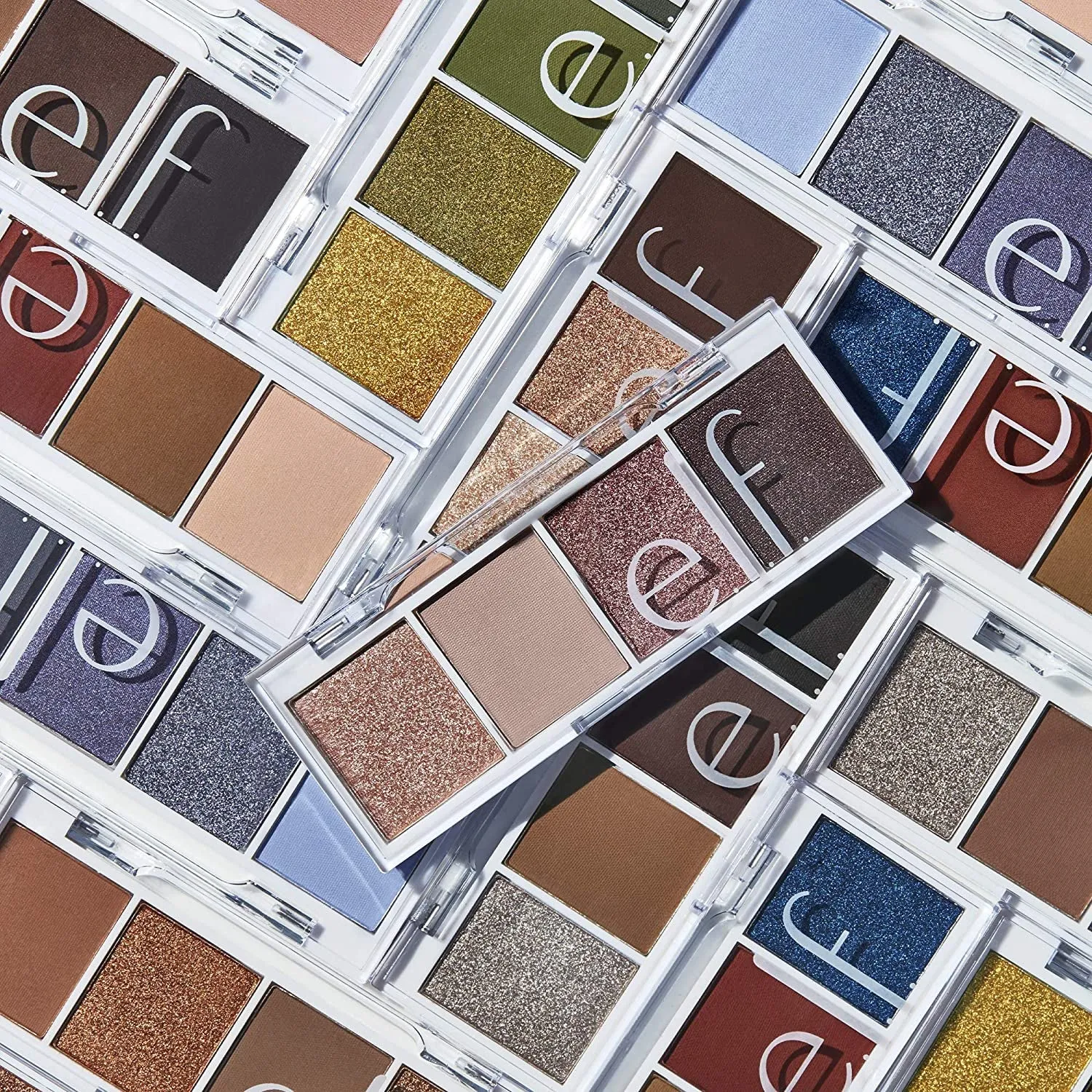 e.l.f. Bite-Size Eyeshadows, Creamy, Blendable, Ultra-Pigmented, Easy to Apply, Berry Bad, Matte & Shimmer 3.5G